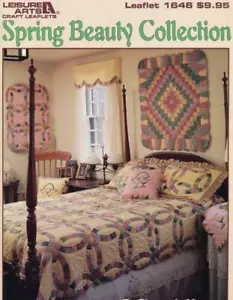LEISURE ARTS SPRING BEAUTY COLLECTION 11 PROJECTS VINTAGE 1997 - Picture 1 of 3
