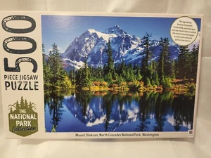 Hinkler The National Park Collection, Mount Shuksan, North Cascades Puzzle 500PC - Picture 1 of 4