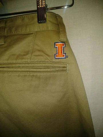 University of Illinois Fighting Illini Special Edition NCAA Dockers Mens Khakis Cover