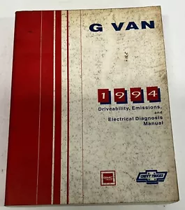1994 GM G Van Service Manual NATP-9445 Driveability Emissions Electrical GMC - Picture 1 of 6