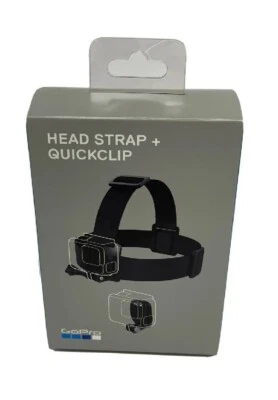 GoPro Head Strap + QuickClip for All GoPro HERO8 HERO7 HERO6 HERO5  - Image 1 of 4
