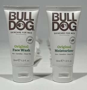 Bulldogge Hautpflege für Männer Original Gesichtswäsche & Feuchtigkeitscreme 1,0 flüs oz ea Reise - Bild 1 von 2