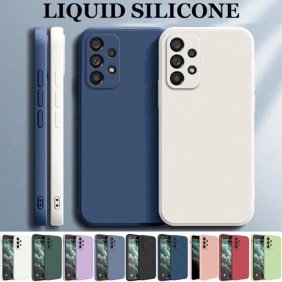 Liquid Silicone Soft Case Cover For Samsung Galaxy S25 S23 S22 S21 S24Ultra Plus - image 1 of 4