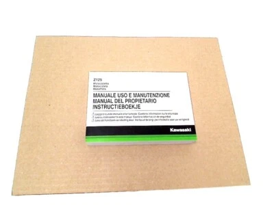 999760200 manual de instrucciones para KAWASAKI NINJA 125 2019 2019 nuevo 191897 - Imagen 1 de 4