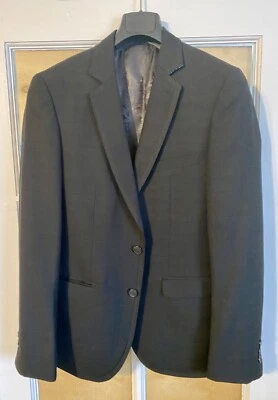 Blazer masculino (casaco esportivo) preto. Lavanderia inglesa tamanho P. - Imagem 1 de 4