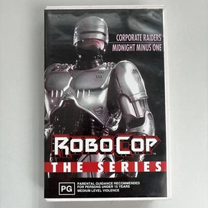 Robocop The Series Volume 10 VHS Tape Corporate Raiders Midnight Minus One 1994 - Picture 1 of 8