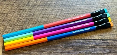 Cuatro lápices Blackwing MoMA Colorblock (4 lápices; CAJA incluida) Foto 1 de 3