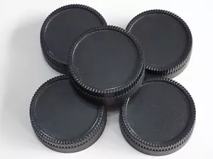 NIKON FIT REAR LENS CAP PACK OF 5 COVER FOR ALL NIKON FILM OR DIGITAL SLR LENSES - Picture 1 of 1