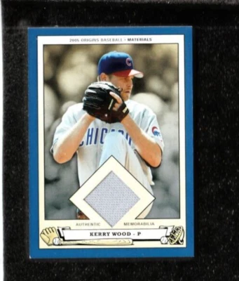 GU JERSEY SWATCH 2005 Origins MATERIALS #PB-KW Chicago Cubs MINT - Image 1 of 2
