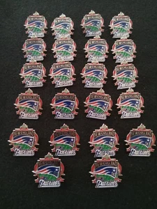 Lot of 22 HQ NEW ENGLAND PATRIOTS Premium Metal Pin/Pinback w/Push Pin Backing - Picture 1 of 2