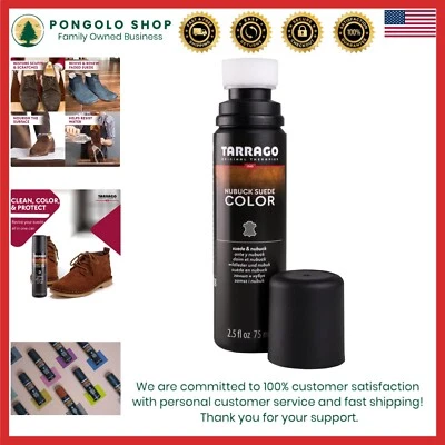 Tinte Premium de nobuck y gamuza - Aplicador de 2,5 oz para zapatos y bolsos - Resistente al agua Foto 1 de 4