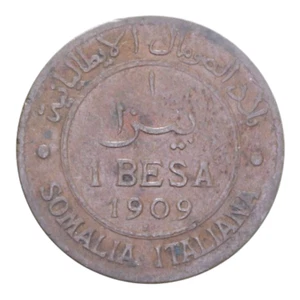 1 BESA 1909 SOMALIA VITT. EMANUELE III - Picture 1 of 2