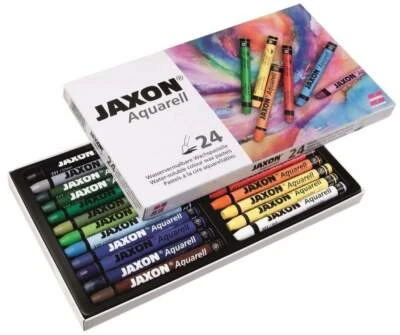 Jaxon Aquarell Wachspastelle, 24er Set