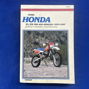 Honda XL XR 500-650 1979-1997 Service Repair Manual Clymer - Picture 1 of 4