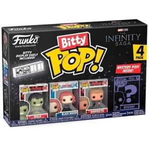 FUNKO BITTY POP MARVEL AVENGERS HULK 4 PERSONAGGI VINYL FIGURE 2,5 CM - Foto 1 di 2