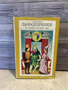 Tales from Shakespeare Junior Deluxe Edition Charles and Mary Lamb (VINTAGE) - Foto 1 di 11