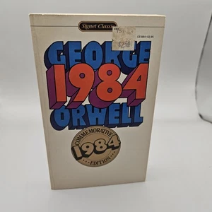 GEORGE ORWELL 1984 (1983 Signet Paperback) Commemorative Edition Walter Cronkite - Picture 1 of 9