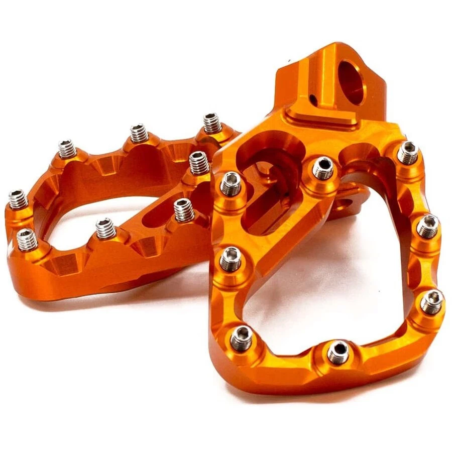 Fastway Mini Footpegs - Pegs Only - Orange 22-6-003-ORS - Изображение 1 из 1