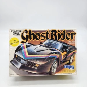 UH MPC 6354 1/25 Ghost Rider Chevy Corvette Road Racer Model SEALED *READ - Picture 1 of 6