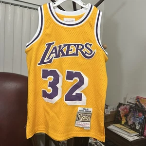 Hardwood Classics Earvin Magic Johnson LA Lakers Trikot Jugend Größe 8 (Small) - Bild 1 von 5