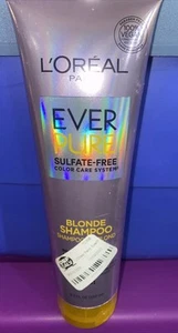 L'Oreal Paris Sulfate Free Ever Pure Blonde Shampoo 8.5 Fl Oz - Picture 1 of 3