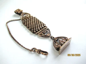 Antique VIctorian Fob Chain for Pocket Watch "WE YE" - Picture 1 of 4