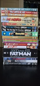 Love Boat, Fat Albert, Ghost Hunters, Benny Hill, Jake and the Fatman DVD Lot - Picture 1 of 1