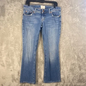 American Eagle Outfitters Bootcut Jeans Größe 8 Denim Blue Wash - Bild 1 von 11