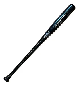 Andre Dawson Chicago Cubs Signed Black Louisville Slugger Bat The Hawk BAS - Picture 1 of 3