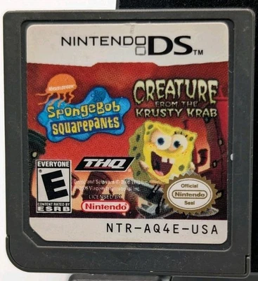 Spongebob Squarepants Creature From The Krusty Krab (Nintendo DS, 2006) - Image 1 of 2