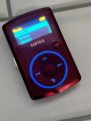 SanDisk Sansa Clip Black MP3 Player Recorder FM Radio 2gb # 45 - Image 1 of 4