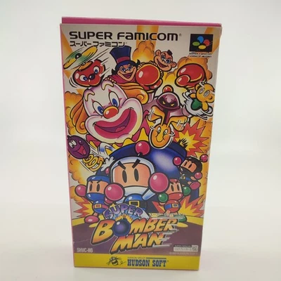 Super Bomberman Bomber Man - Nintendo Super Famicom SNES NTSC-J JAPAN Game - Image 1 of 4