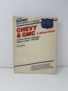Chevy GMC Pick-up Truck 4X4 1970-1985 Official shop manual - Picture 1 of 7