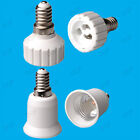 E14 SES auf E27 oder GU10 Glühbirne Lampe Steckschlüssel Adapter/Extender/Halter