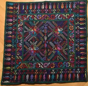 Hand Stitched embroidered Egyptian Palestinian Bedouin Tablecloth - Picture 1 of 11