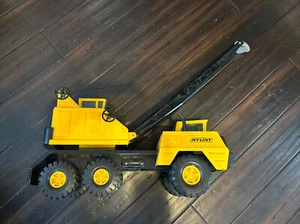 VINTAGE NYLINT JUMBO MICHIGAN CRANE TRUCK HOIST SHOVEL CONSTRUCTION METAL USA - Picture 1 of 7