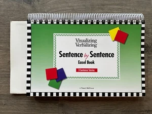 Visualizing and Verbalizing 3 Sentence by Sentence Stories Easel Book Nanci Bell - Picture 1 of 4