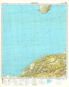 Russian Soviet Military Topographic Maps - SEVASTOPOL (Ukraine) 1:1M, ed. 1974 - Picture 1 of 5
