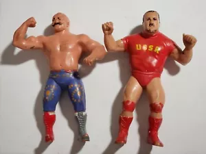 De colección LJN WWF Wrestling Tag Team Iron Sheik y Nikolai Volkoff - Imagen 1 de 2