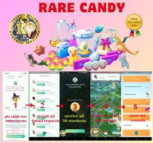Pokémon Go - Rare Candy - FAST SALE - COMPLETED WITHIN 24hrs - Read Description - Picture 1 of 7