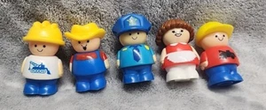 Vintage Shelcore - Lot of 5 Little People - Picture 1 of 2