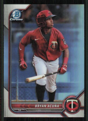 2022 Bowman Chrome Draft Refractors #BDC19 Bryan Acuna - Image 1 of 2