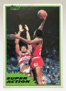 1981-82 Topps Basketball #110 - Moses Malone (HOF) - Houston Rockets - Bild 1 von 2