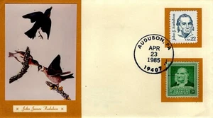 JOHN JAMES AUDUBON , AUDUBON, PA 1985 FDC15556 - Picture 1 of 1