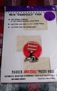 Ben Parker Photo Heatseal Embossed Page 30 Print capacity Size 3.5x5 - Picture 1 of 2