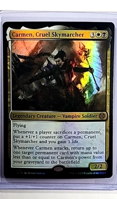 MTG Magic the Gathering The Lost Caverns of Ixalan Foil Carmen Cruel Skymarcher - Image 1 of 2
