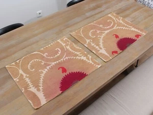 Suzani Pillow Cover Uzbek SET of 2 pcs 18.11" x 23.23" FREE Fast Shipment 13808 - Picture 1 of 10