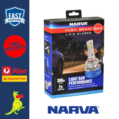 Narva High Beam H11 / H9 / H8 LED Headlights Performance Kit GEN III 12/24V H11 - Image 1 of 4