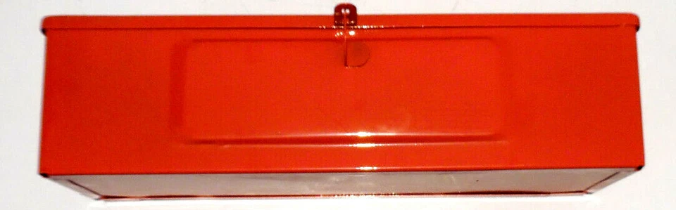 TOOL BOX - RED. COMPATIBLE WITH VARIOUS MAKES & MODELS OF TRACTOR