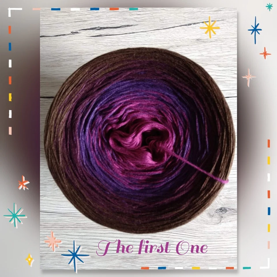 Bobbel Farbverlaufgarn - Bild 1 von 1